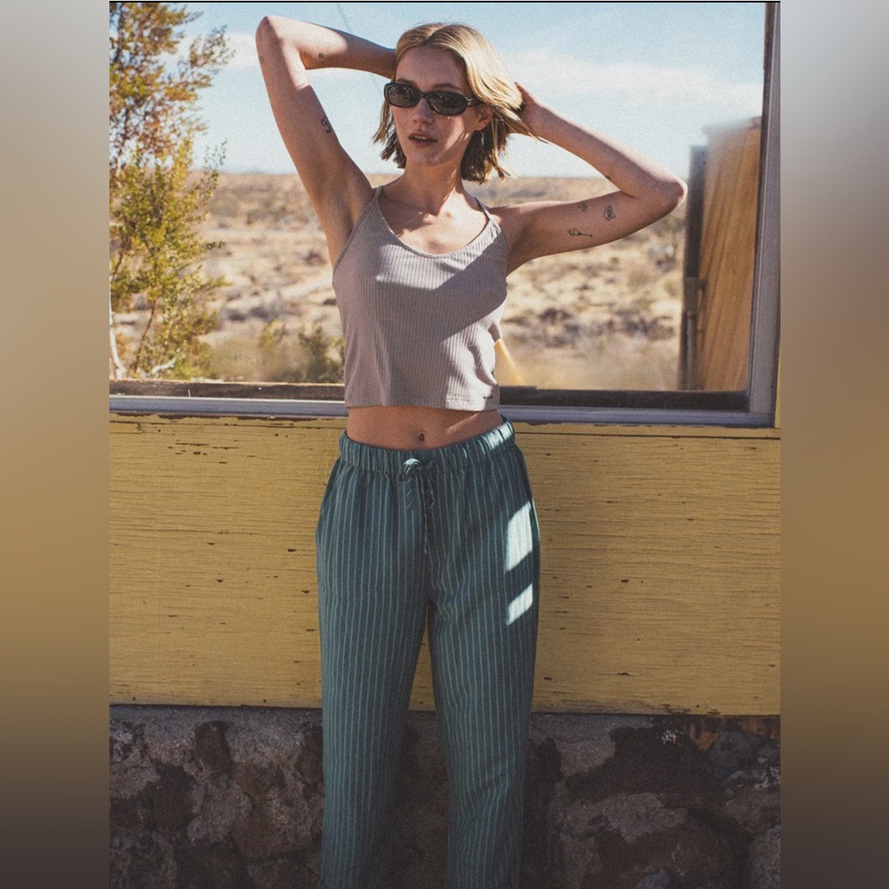 NWT Volcom Slip Knit Cami Top in Daze Grey Size XS